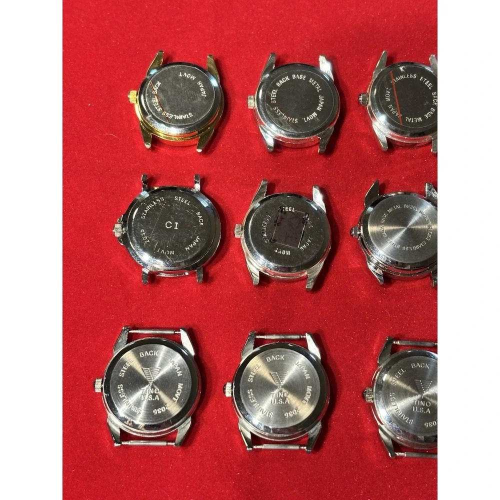 Large Lot (16)  of Native American Style Replacement Watch Faces  New Batteries